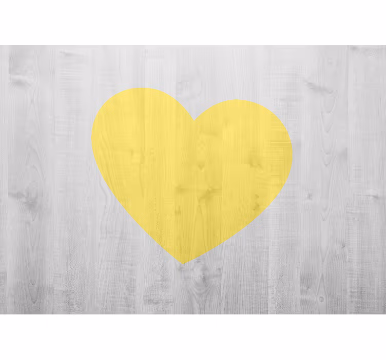 Mural de amor símbolo del corazón - TenVinilo