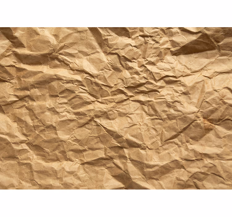 Papel mural textura superficie marrón arrugada - TenVinilo