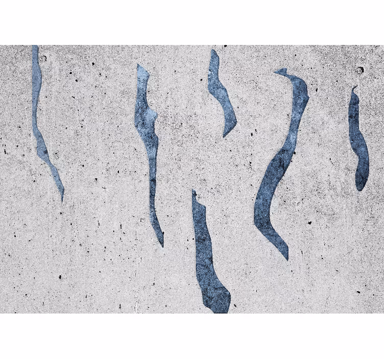 Papel mural textura patrones azules fluidos - TenVinilo