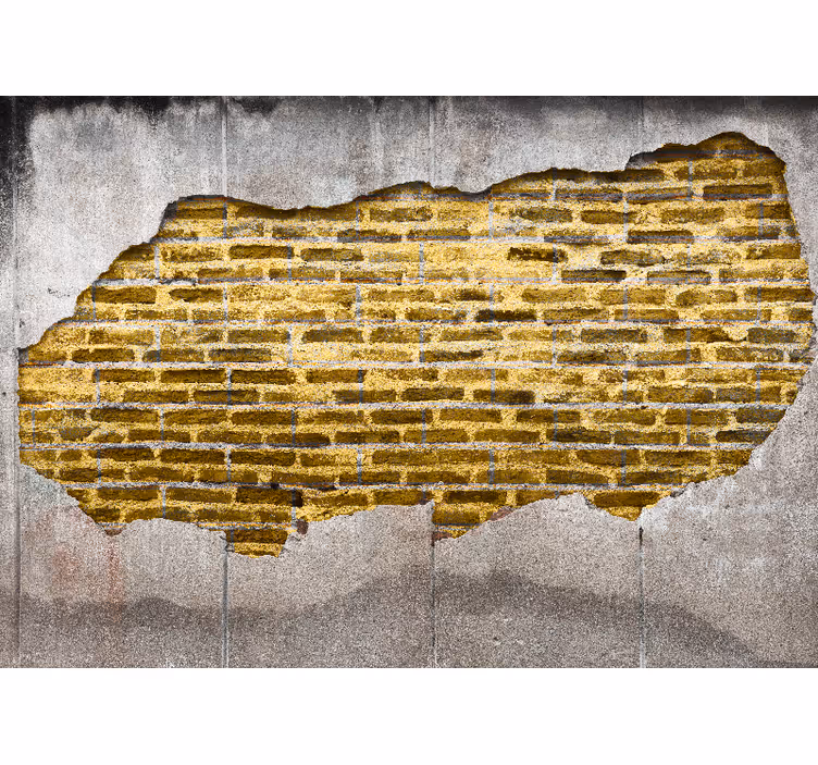 Papel mural textura patrón de piedra agrietada - TenVinilo