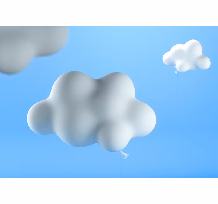 Papel mural para bebé cielos y cuerpos celestes - TenVinilo