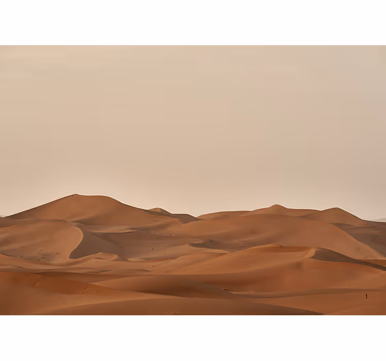 Mural desierto paisaje arenoso - TenVinilo