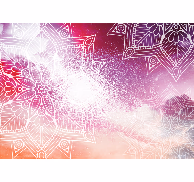 Papel mural mandala motivos mandala elaborados - TenVinilo