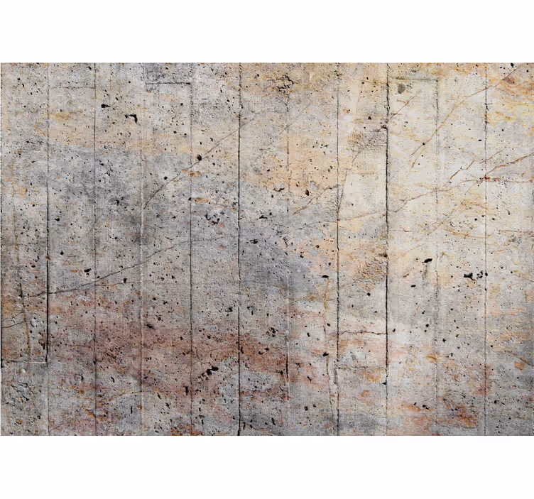 Papel mural piedra diseño textura de concreto - TenVinilo