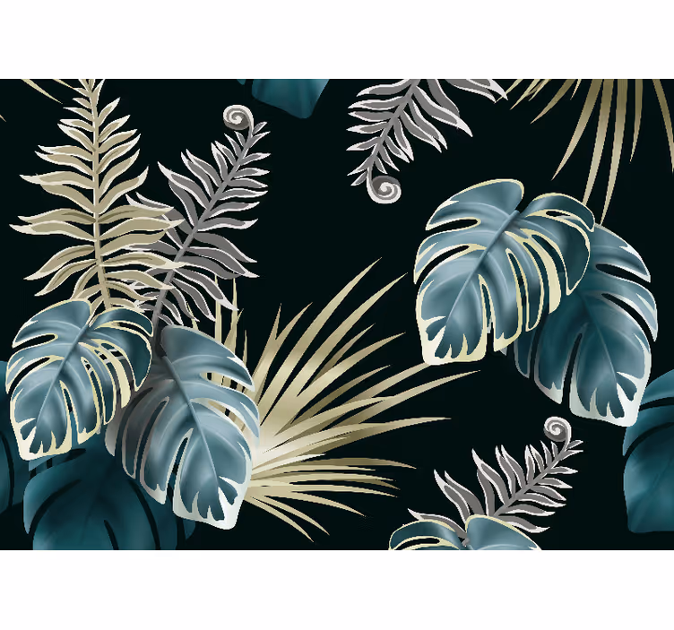 Fotomural naturaleza Hojas de palmera elegantes originales - TenVinilo