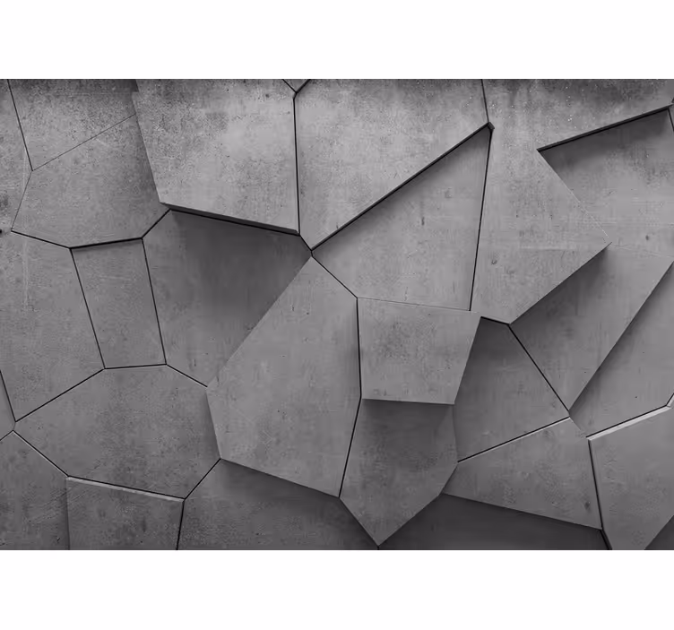 Fotomural 3D Textura de la pared de hormigón - TenVinilo