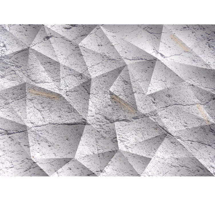 Papel mural textura estilo piedra geométrica - TenVinilo