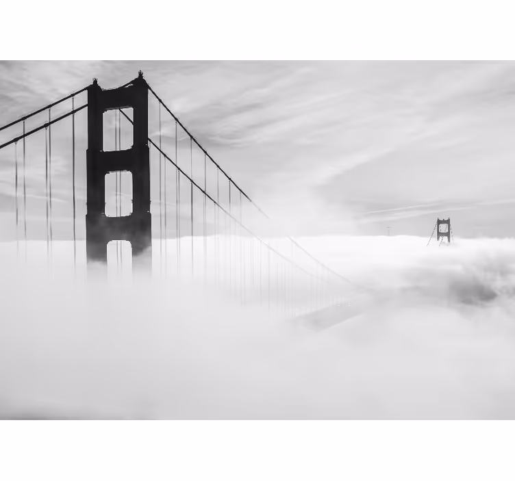 Papel mural ciudades golden gate extensión - TenVinilo