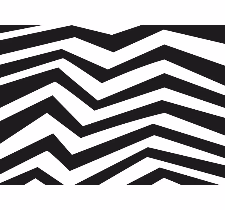 Fotomural abstracto Zig-zag - TenVinilo