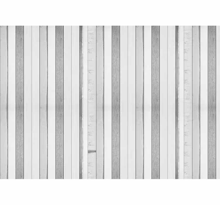 Fotomural listones madera blancos envejecidos  - TenVinilo