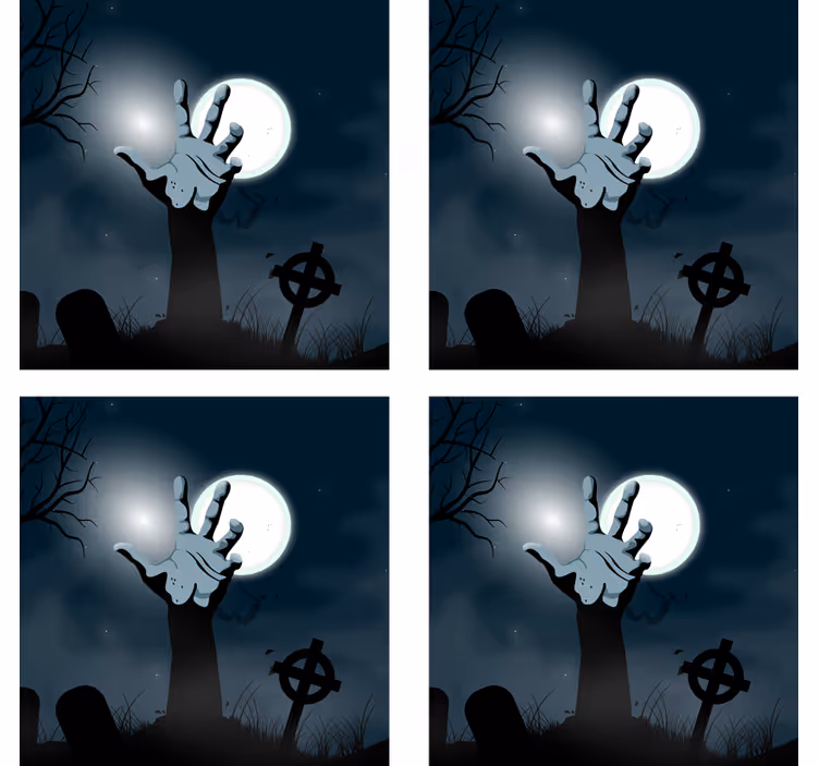 Posavasos halloween mano del cementerio tenebroso - TenVinilo
