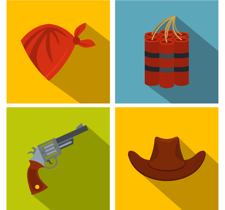 Posavasos frikis sombrero de vaquero y dinamita - TenVinilo