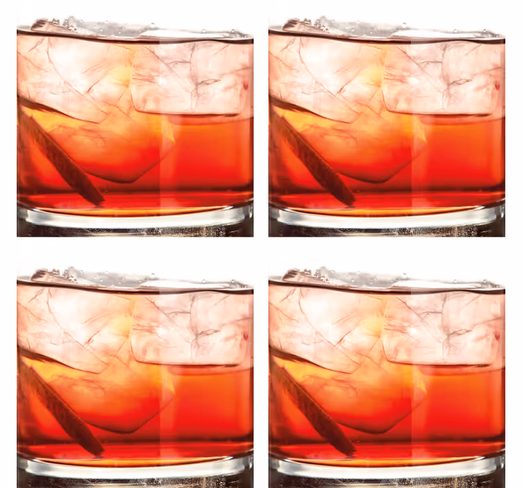 Posavasos cerveza whiskey en las rocas - TenVinilo