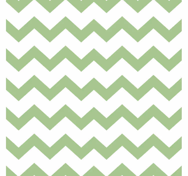 Posavasos patrón de chevron en verde - TenVinilo