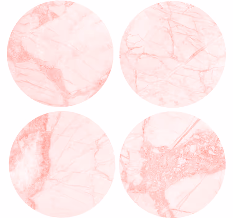 Posavasos mármol rosa texturizado - TenVinilo