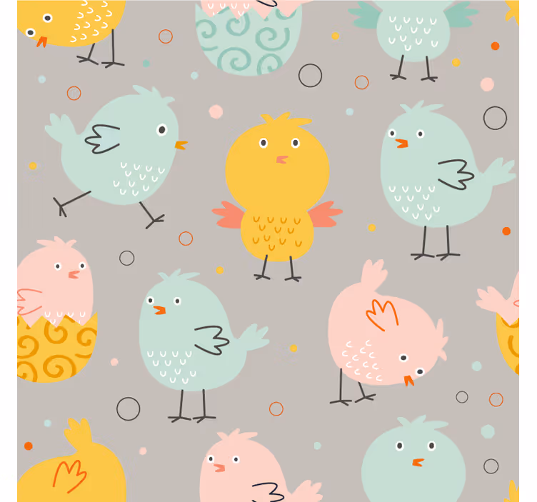 Posavasos frikis pájaros coloridos y juguetones - TenVinilo