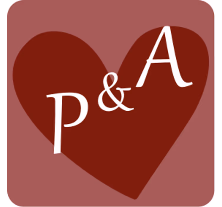 Posavasos boda motivo corazón personalizado - TenVinilo