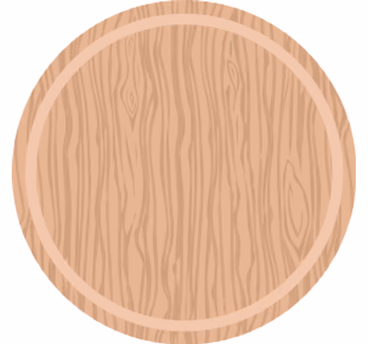 Posavasos con superficie de vetas de madera - TenVinilo