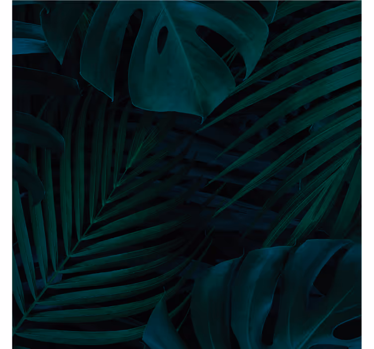 Posavasos patrón de verde exuberante - TenVinilo