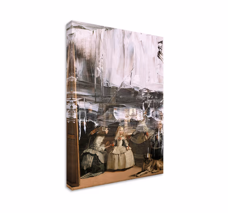 Cuadro artístico meninas de Velázquez - TenVinilo