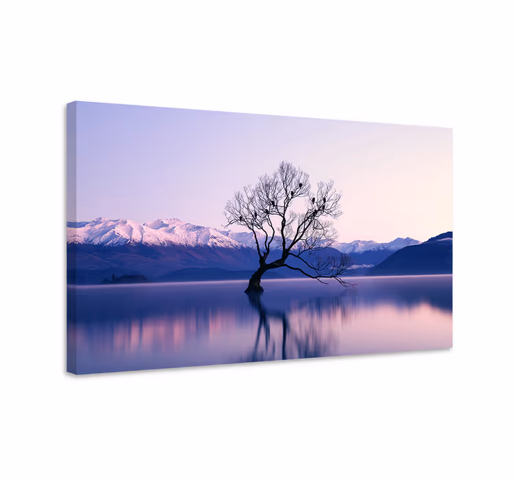 Cuadro paisajes Silencio en la montaña - TenVinilo