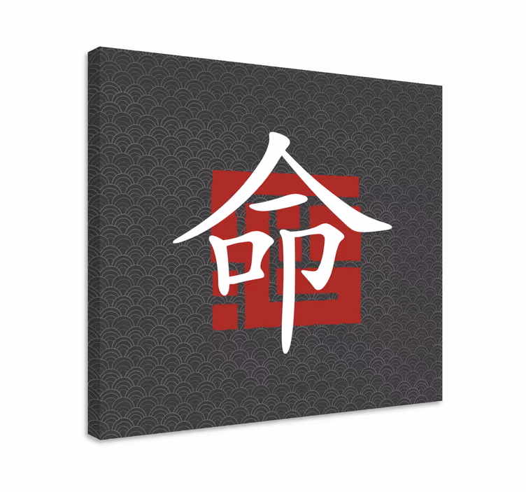 Cuadros de letras japonesas - TenVinilo