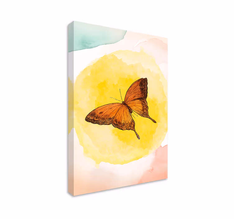 Cuadro mariposas diseño de mariposas elegante - TenVinilo
