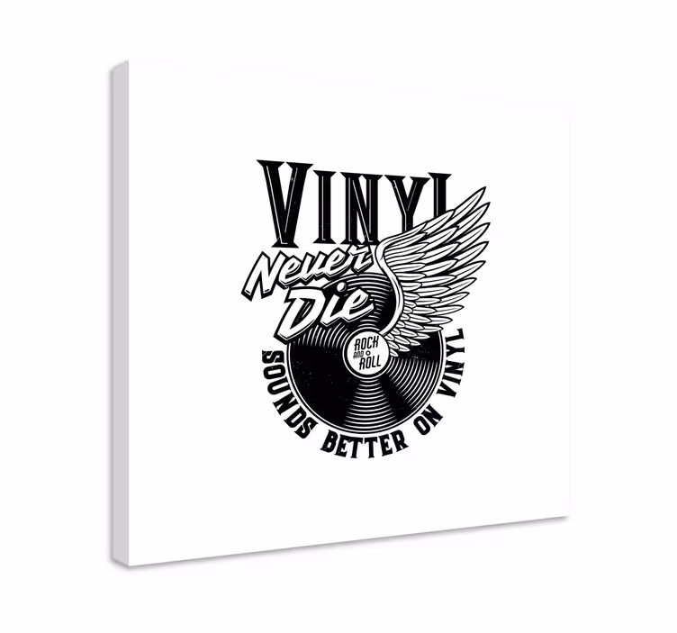 Cuadro musical disco de vinilo alas - TenVinilo