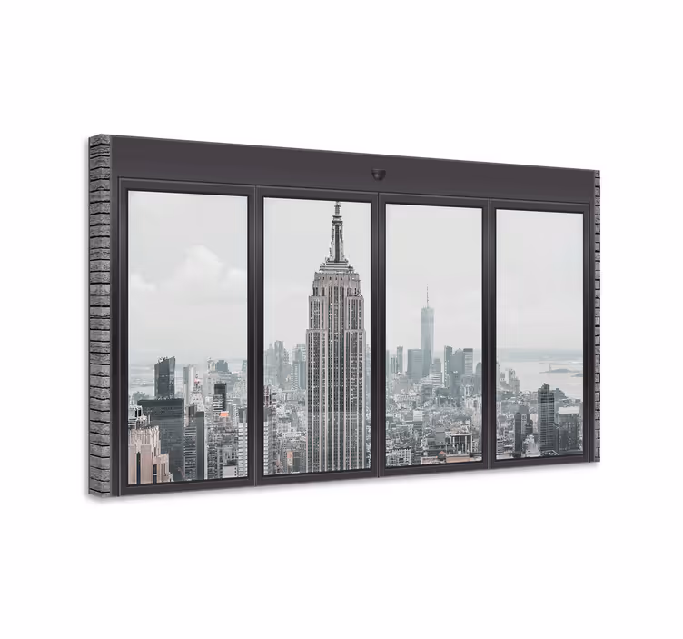 Cuadro ciudades Big windows nueva york - TenVinilo