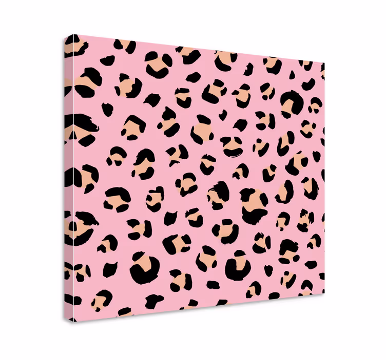 Cuadro animales motivo de manchas de leopardo - TenVinilo