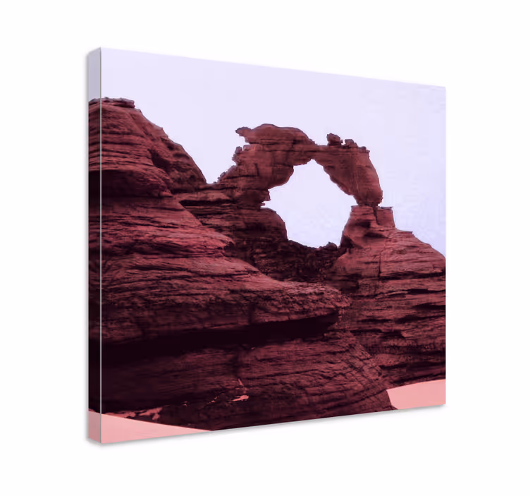Cuadro paisajes arco de roca natural - TenVinilo