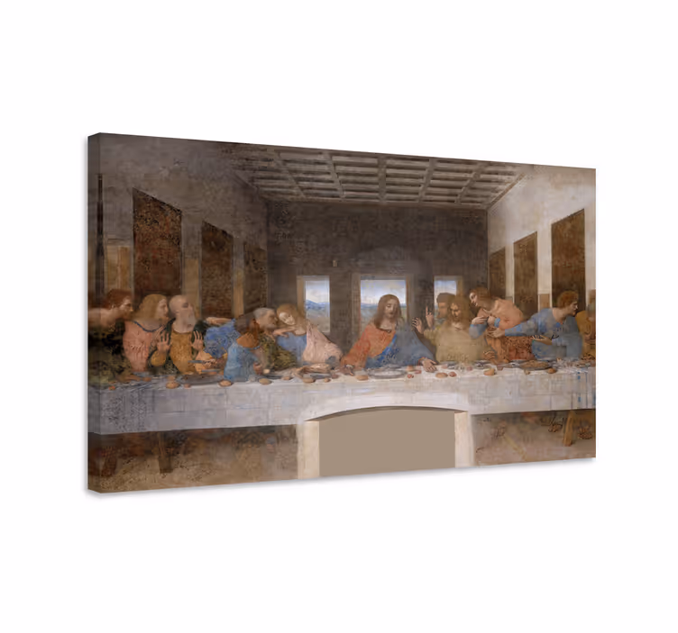 Cuadro artístico La Última cena - TenVinilo