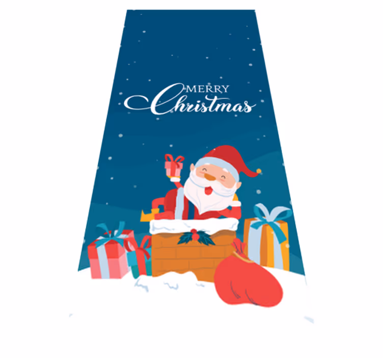 Alfombra vinílica navidad tenemos una feliz navidad - TenVinilo