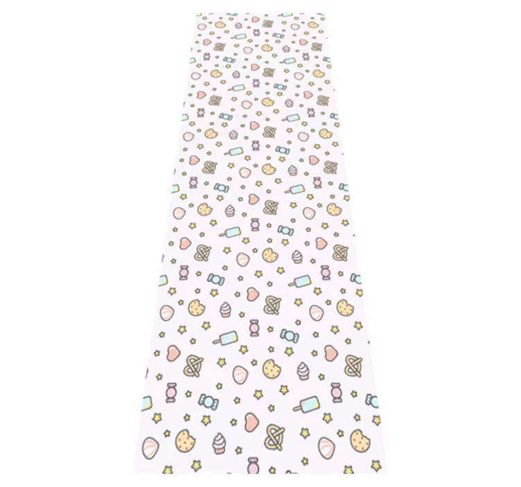 Alfombra vinílica dormitorio bocadillos de bebés - TenVinilo
