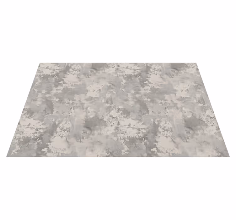 Alfombra vinílica dormitorio textura de hormigón industrial - TenVinilo