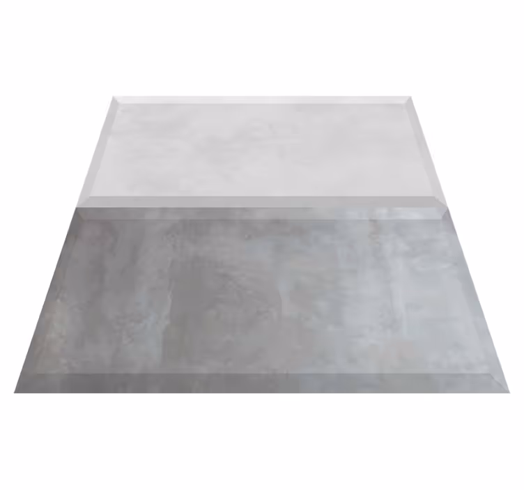 Alfombra vinílica baño efecto cemento - TenVinilo