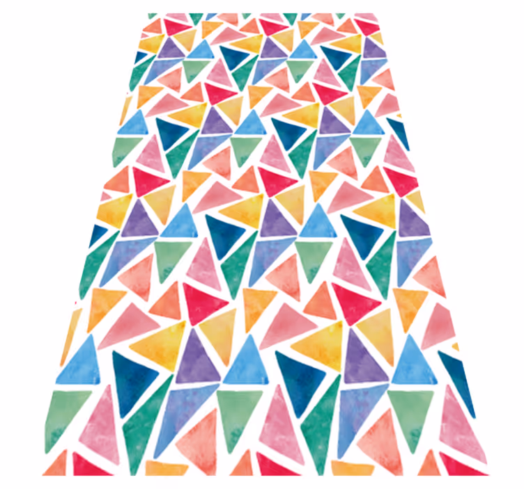 Alfombra de vinilo para cocina geométrica - TenVinilo