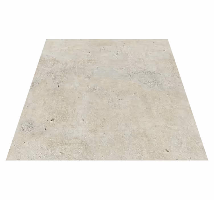 Alfombra de vinilo para cocina tonos piedra crema - TenVinilo