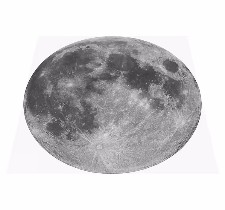 Alfombras de vinilo la luna - TenVinilo