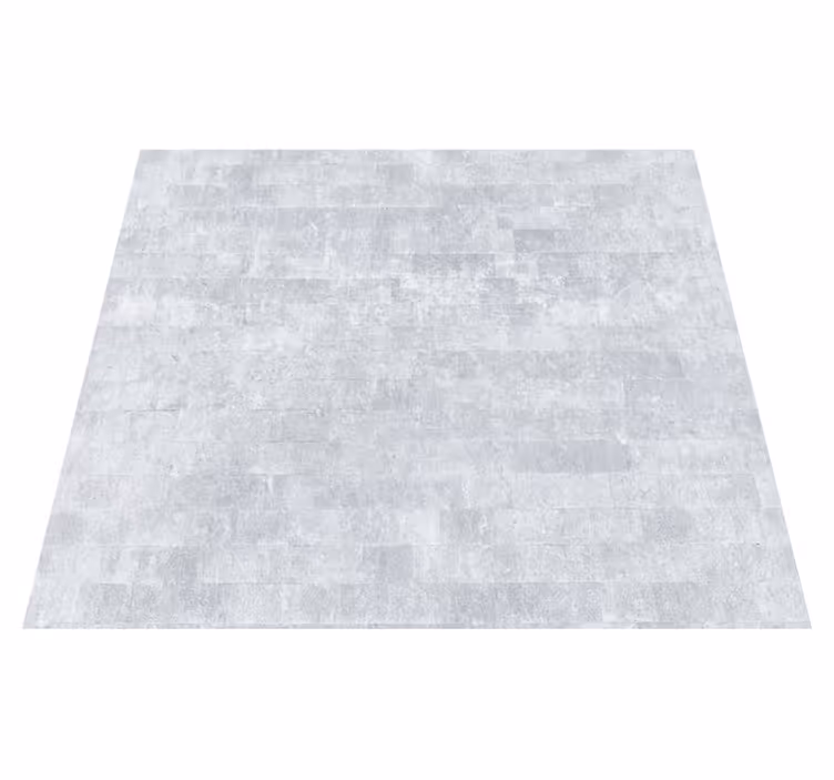 Alfombra vinílica oficina patrón de ladrillo gris envejecido - TenVinilo