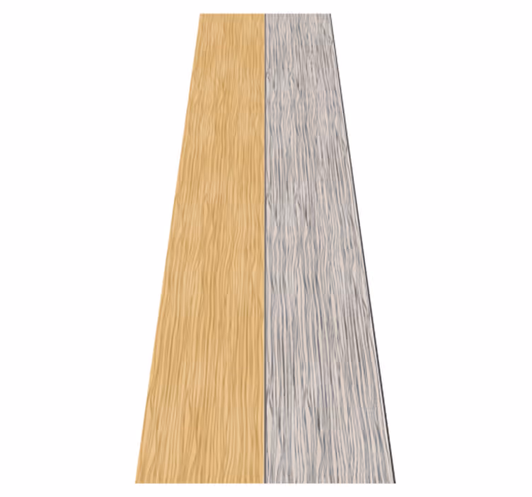 Alfombra vinílica dormitorio gris madera - TenVinilo