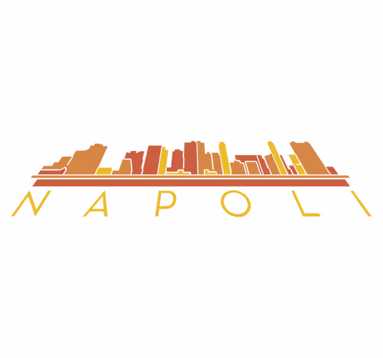 Alfombra vinílica dormitorio skyline de nápoles - TenVinilo
