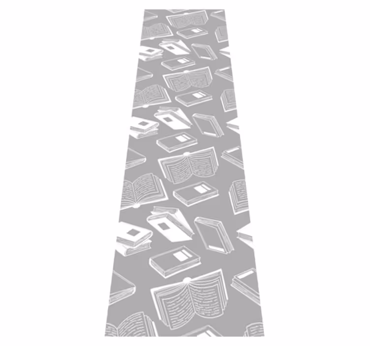 Alfombra vinílica nórdica poema gris nórdico - TenVinilo