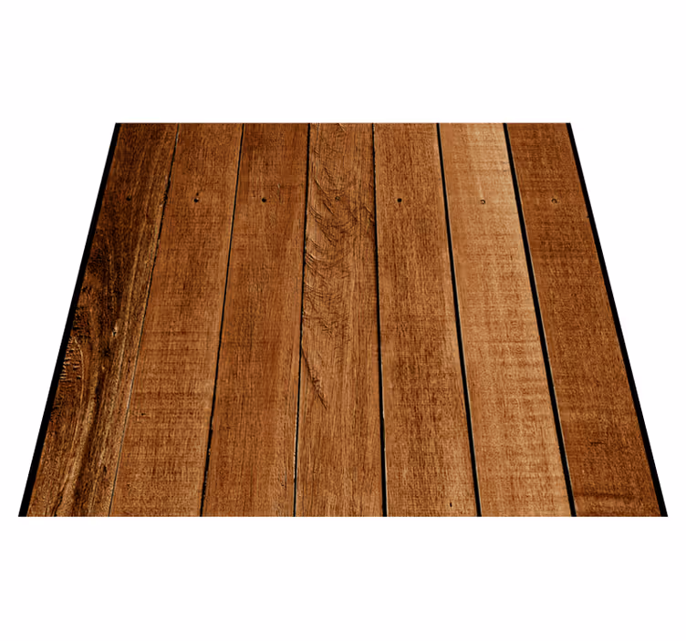 Alfombra vinílica imitación textura madera rústica - TenVinilo