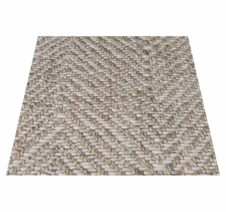 Alfombra vinílica beige textura natural - TenVinilo