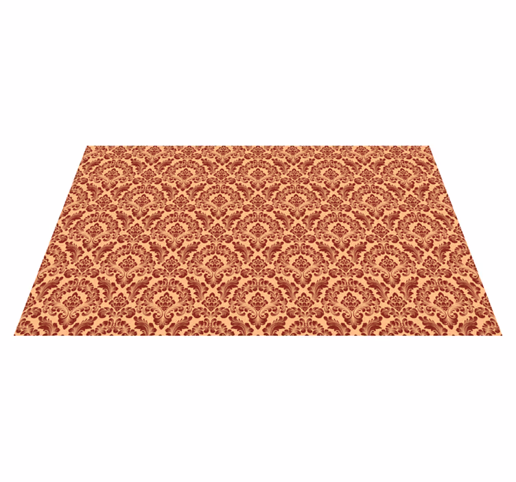 Alfombra vinílica naranja suave - TenVinilo