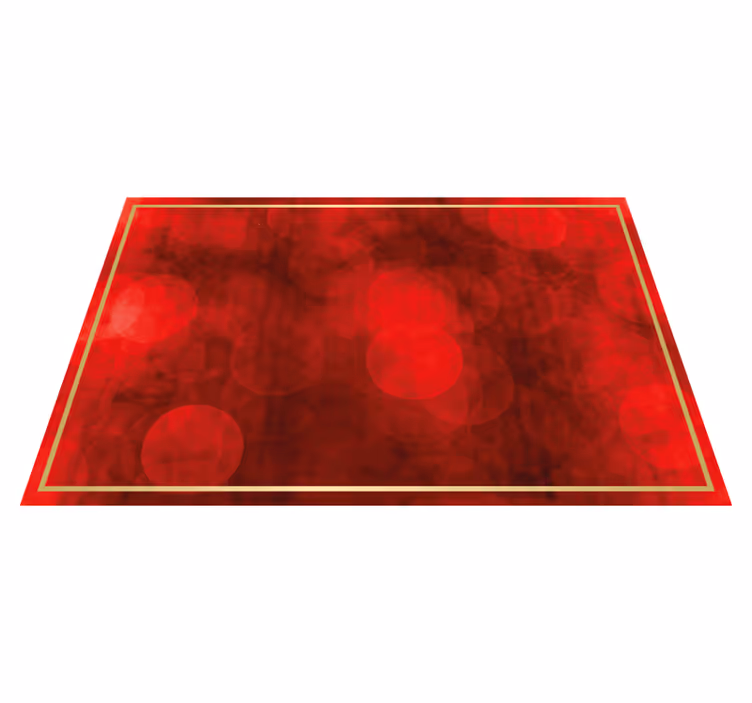 Alfombra vinílica imitación superficie con textura roja - TenVinilo