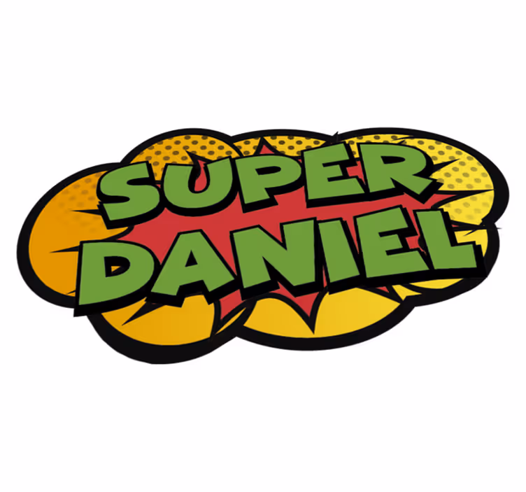 Alfombra vinílica personalizable superhéroe ajustable - TenVinilo