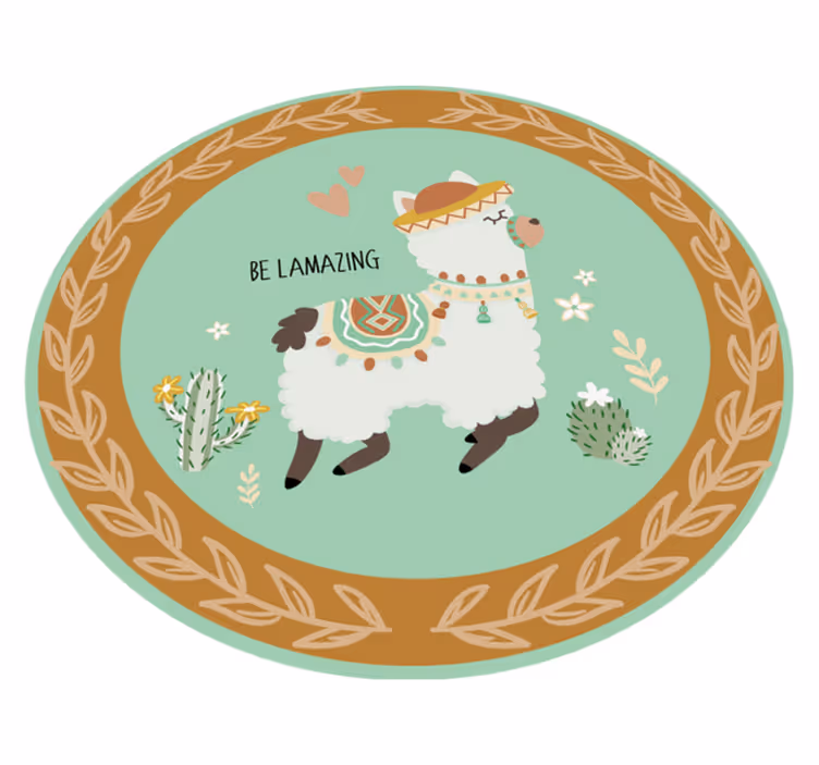 Alfombra vinílica animales ser llamativo - TenVinilo