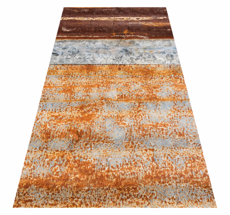 Alfombra vinílica imitación elegancia rústica - TenVinilo